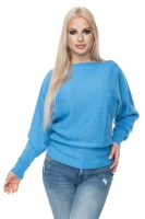 70003 LOOSE OVERSIZE BATWING JUMPER JEANS