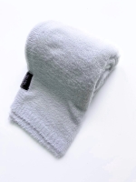 K007 BABY BLANKET ALPACA GREY